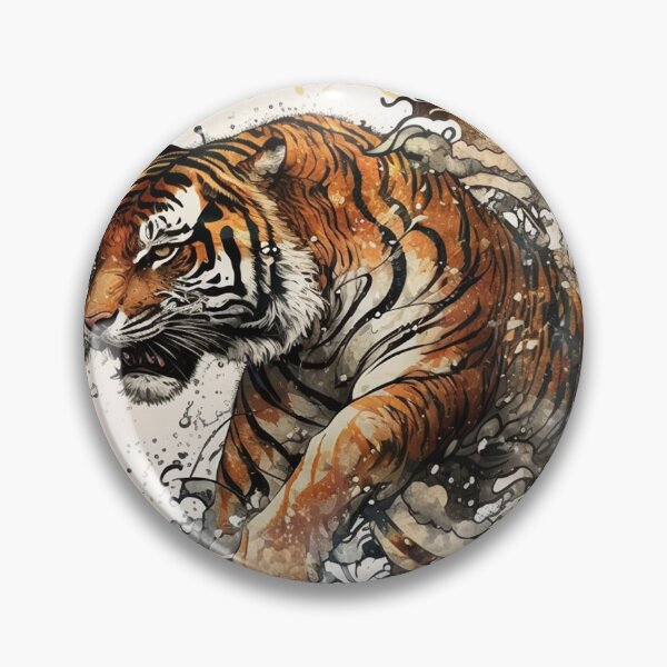 Item preview, Leaping Tiger designed and sold by ArtfulCo.