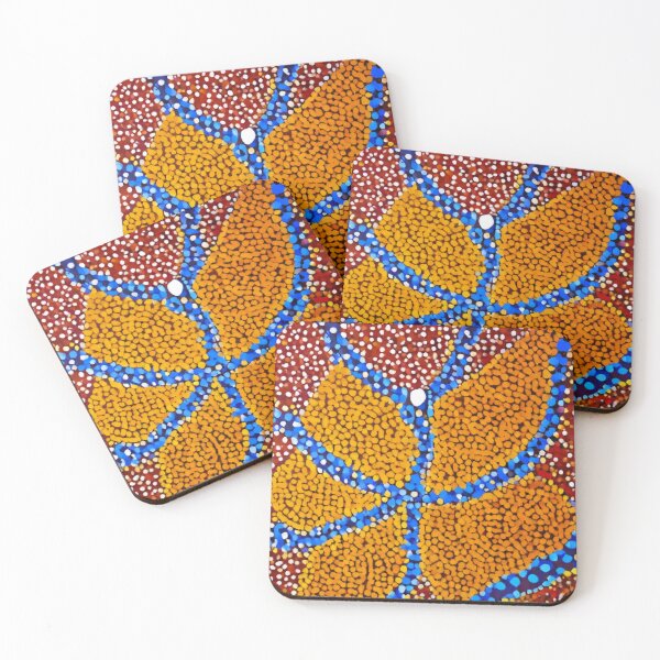 Item preview, Aboriginal dot painting. Image made using only circles designed and sold by janesg.