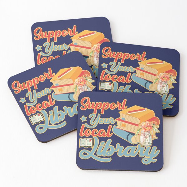 Item preview, Support Your Local Library  designed and sold by JoyOfHopeStore.
