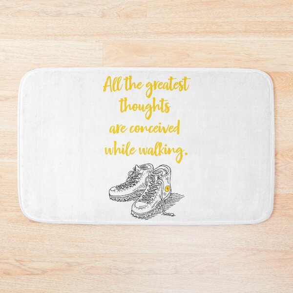 Item preview, All the greatest thoughts are conceived while walking designed and sold by cerpedani.