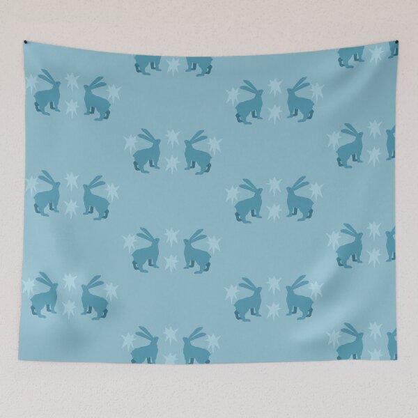 Item preview, Two rabbits with stars  designed and sold by Krymkuch.