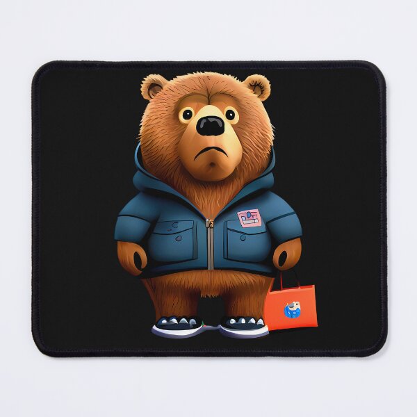 Item preview, Bear : Shocked At The Rising Cost of Living designed and sold by MTJ-Mushrooms.