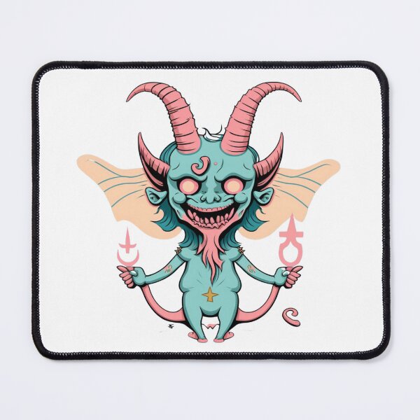 Item preview, Pastel Demon Cartoon Digital Print | Digital Art | Demon Art | Baby Demon Art designed and sold by cutesykreations.