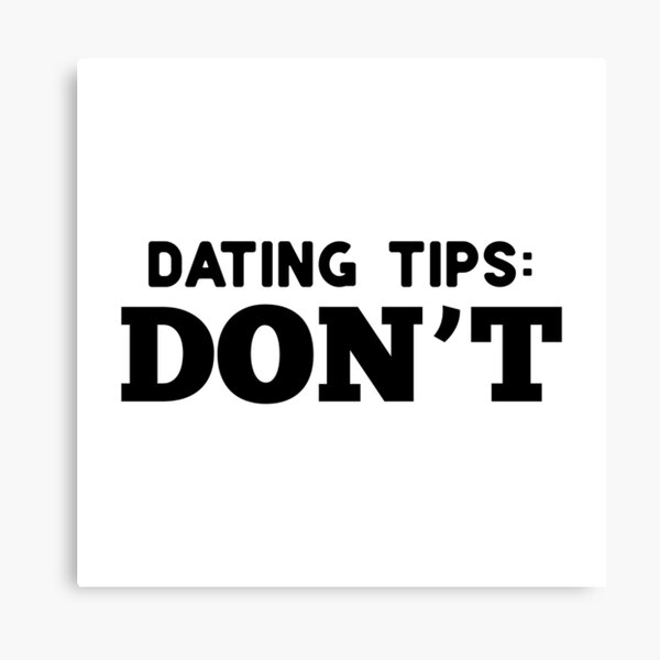 Item preview, Dating Tips: Don't designed and sold by Venus Complete.