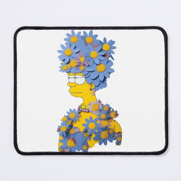 Item preview, Simpson inspired character with flowers designed and sold by alxndraai.