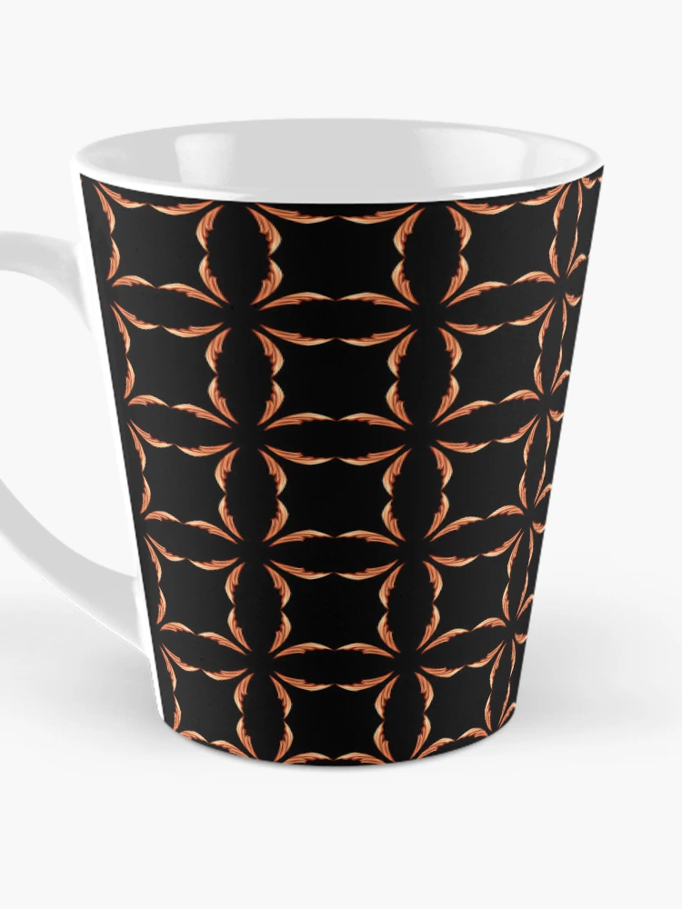 Thumbnail 3 of 4, Coffee Mug, red checkered pattern designed and sold by Meo Design.