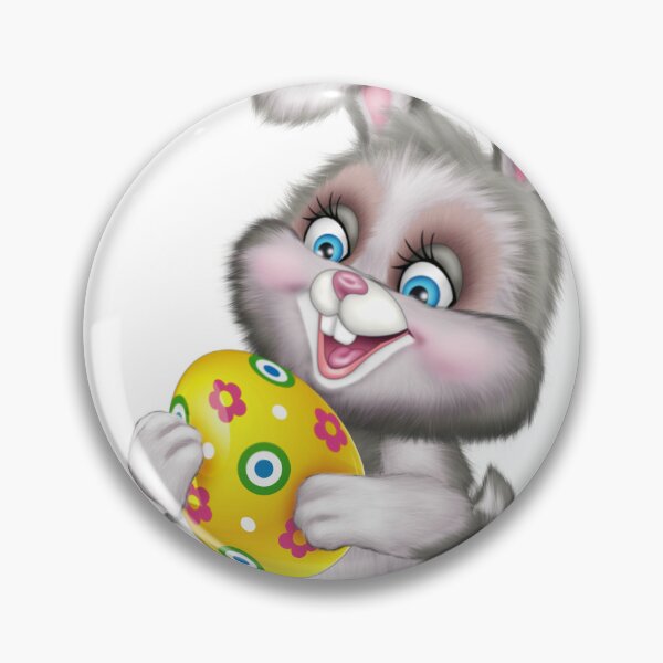 Item preview, Cute Happy Easter Bunny and Egg designed and sold by Pebasfa.