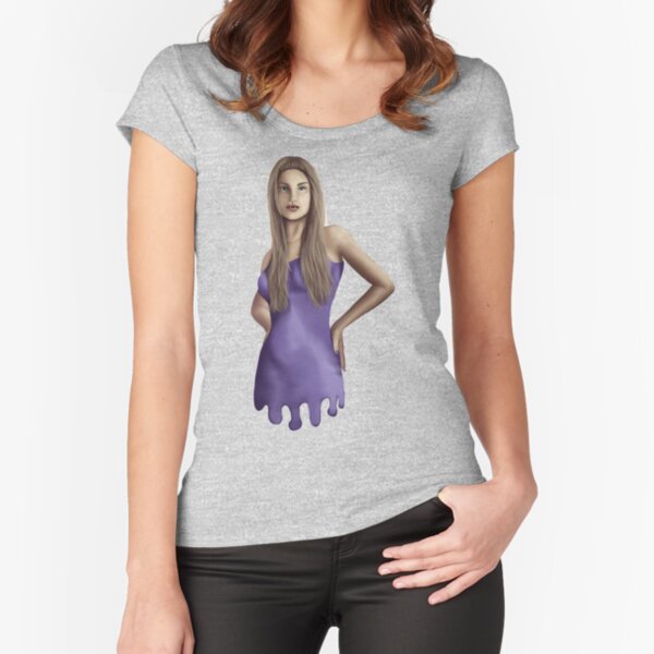 Luna Fitted Scoop T-Shirt