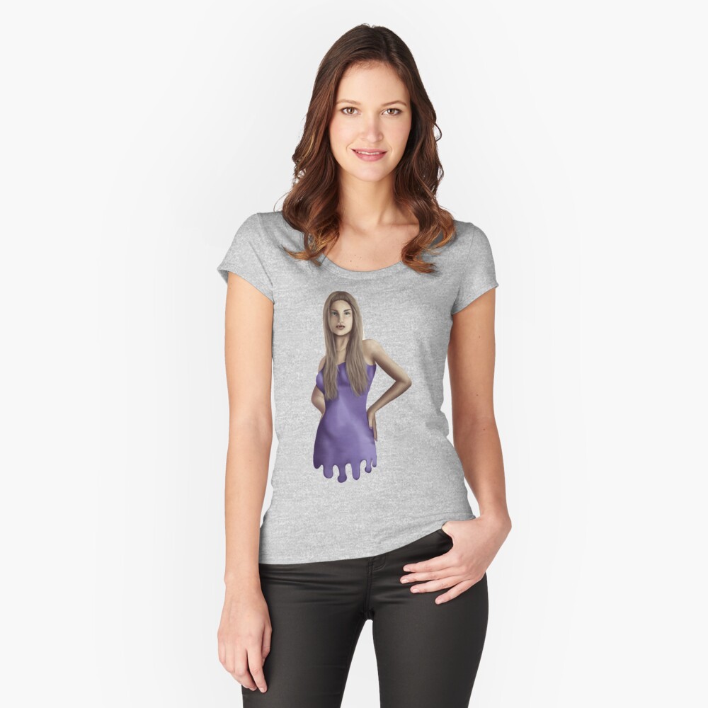 Luna Fitted Scoop T-Shirt
