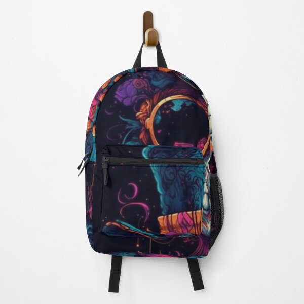 Item preview, Whimsical Psychedelic Skull Madhatter Graphic Design V.18 designed and sold by Pexelpanoramas.
