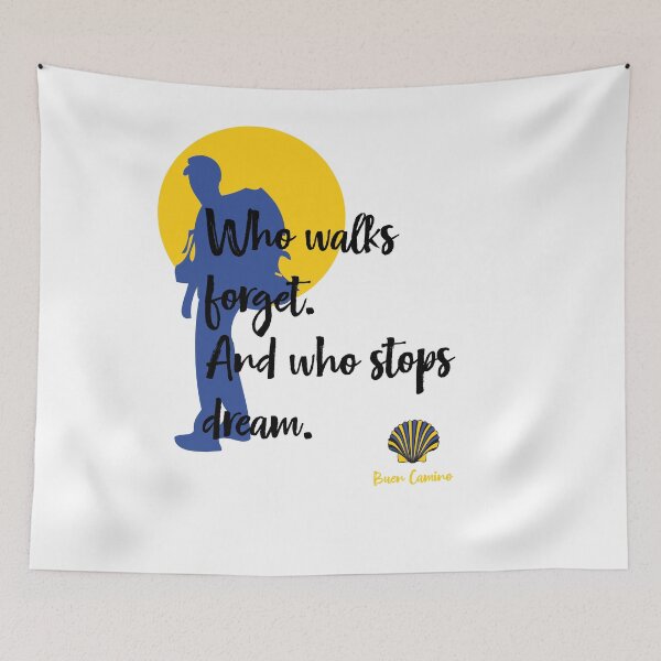 Item preview, Who walks forget. And who stops dream. designed and sold by cerpedani.