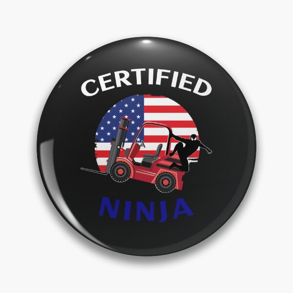 Item preview, Forklift Ninja Certified Forklift Ninja FWRB designed and sold by TeamsterLife.