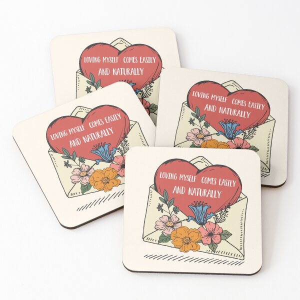 Item preview, Loving Myself Comes Easily and Naturally (Affirmation) designed and sold by Hope London.