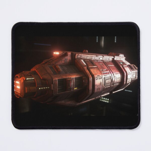 Item preview, A Freighter Spaceship leaving a dock on a station. designed and sold by PTiger.