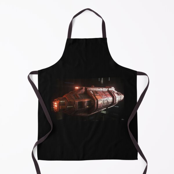 Item preview, A Freighter Spaceship leaving a dock on a station. designed and sold by PTiger.