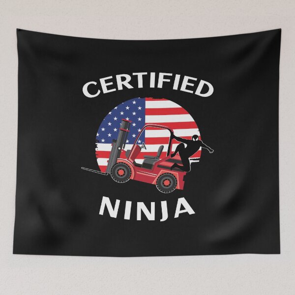 Item preview, Forklift Ninja Certified Forklift Ninja FRW designed and sold by TeamsterLife.