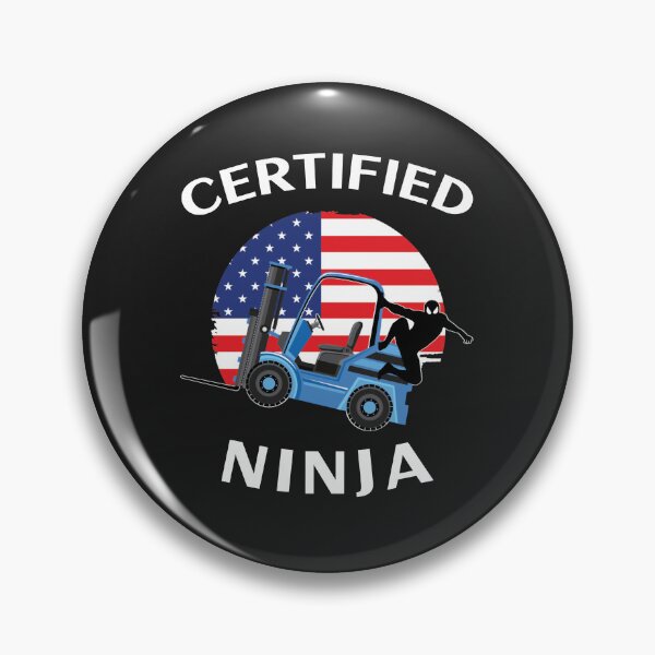 Item preview, Forklift Ninja Certified Forklift Ninja FBW designed and sold by TeamsterLife.