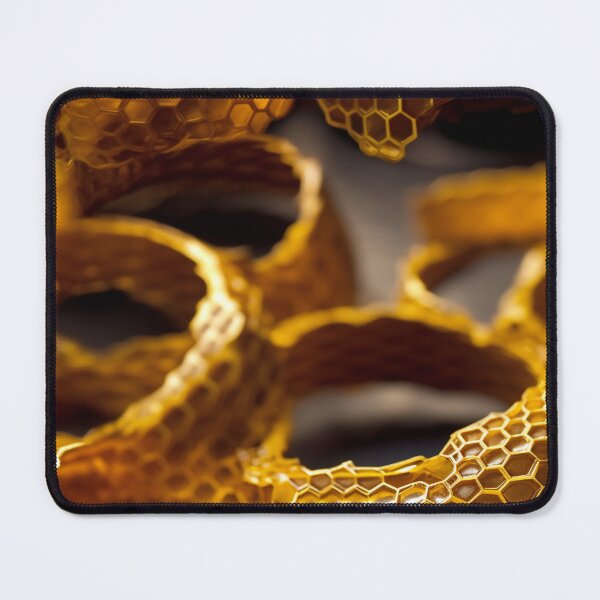 Item preview, Golden Honeycomb Rings: Luxurious Nature's Treasure designed and sold by FormulaEden.