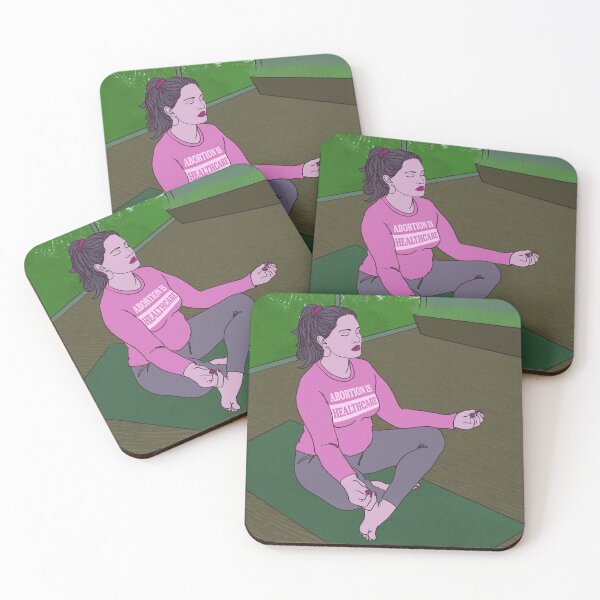 Item preview, Babes for Choice: Yoga Babe designed and sold by Mary Traverse.