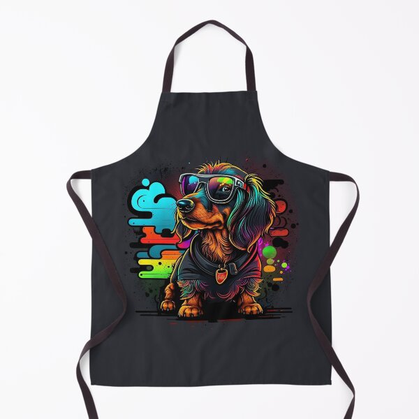 Item preview, Cartoon cool dog dachshund, graffiti designed and sold by innazimovec.