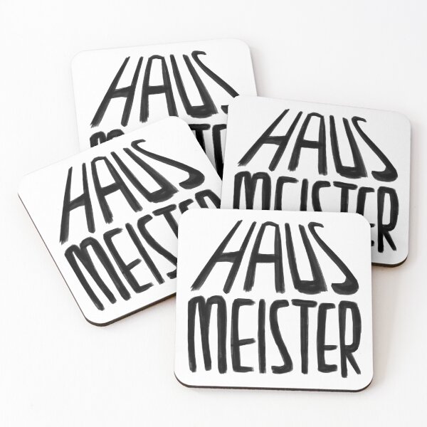 Item preview, Haus Meister, Hausmeister designed and sold by badlydrawnbabe.
