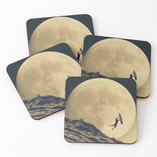 Item preview, As de surf de la luna designed and sold by ZN Design.