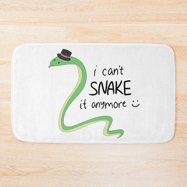Item preview, i can't snake it anymore designed and sold by meowmix72.
