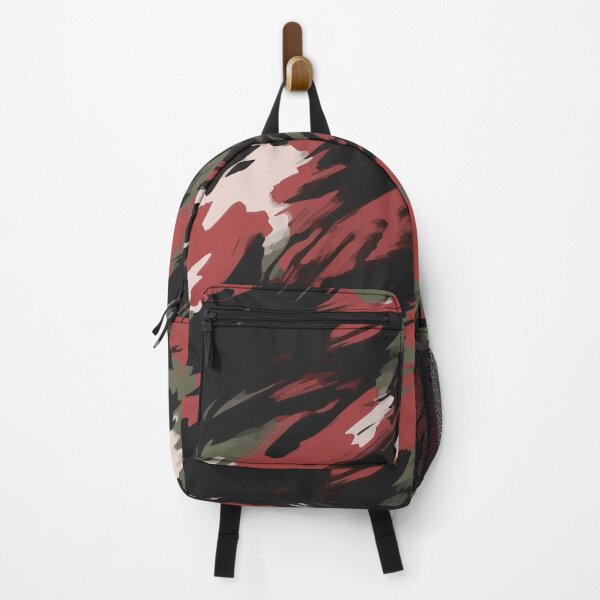 Item preview, Red and Black Brush Camouflage designed and sold by DaniGirls.