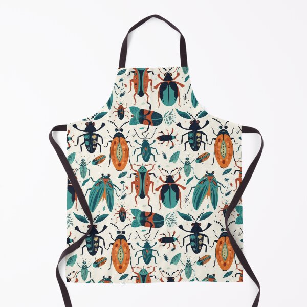 Item preview, Beetle and bug seamless pattern. designed and sold by AusraB.