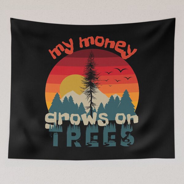 Item preview, My Money Grows On Trees designed and sold by ReuvenStore.