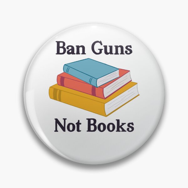 Item preview, Ban Guns Not Books designed and sold by vivianwerstler.