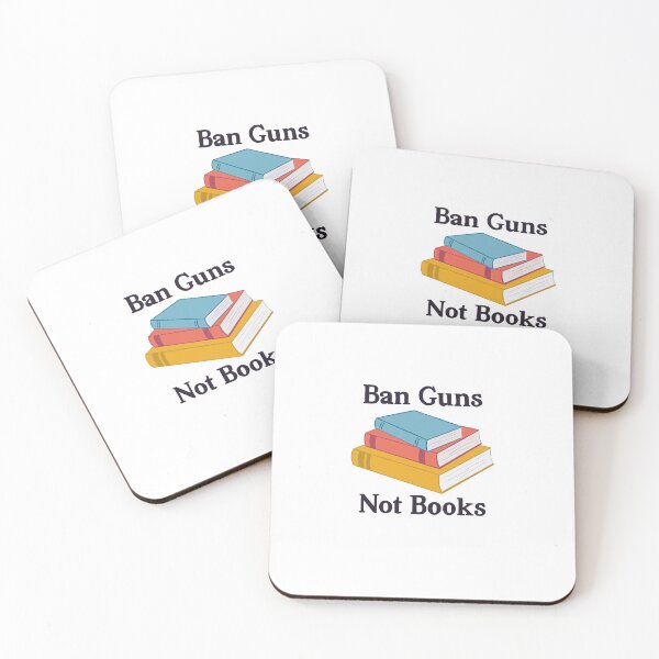 Item preview, Ban Guns Not Books designed and sold by vivianwerstler.