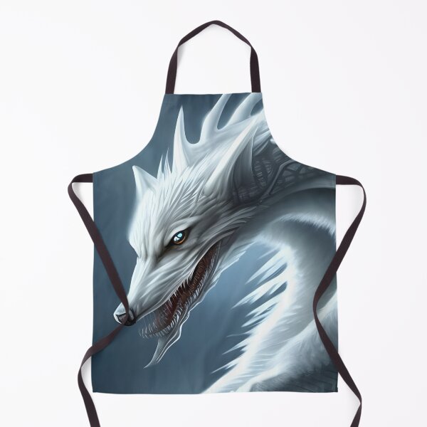 Item preview, White dragonwolf designed and sold by GothicRubette.