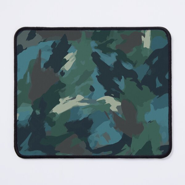 Item preview, Blue and Green Brush Camouflage designed and sold by DaniGirls.