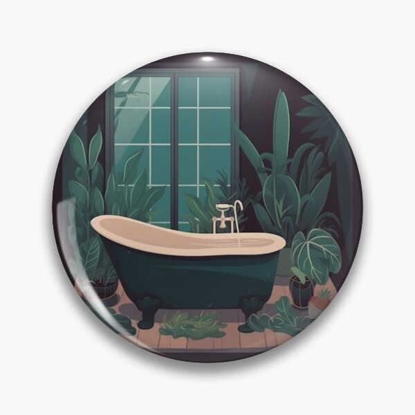 Item preview, Dream green thumb bathroom  designed and sold by Amanda Devil.