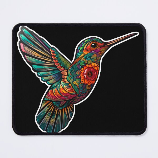 Item preview, Hummingbird Alebrije | AI Gen | Folk Art Collection - Illustration Edition designed and sold by Hazmat-AI7.