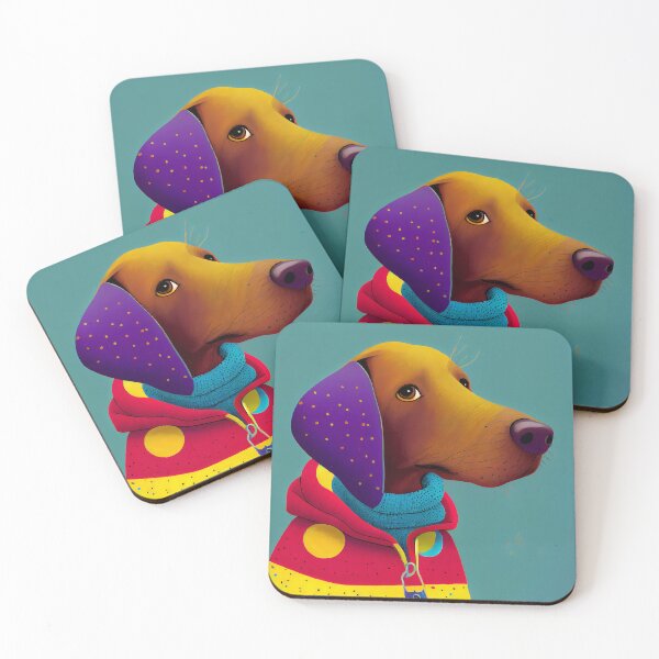 Item preview, Dog : Contemporary Art Illustration designed and sold by MTJ-Mushrooms.