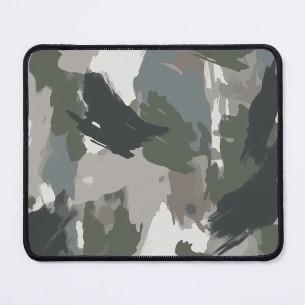 Item preview, Green and Grey Brush Camouflage designed and sold by DaniGirls.