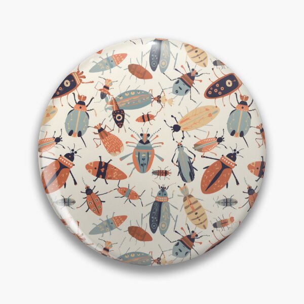 Item preview, Beetle and bug seamless pattern. designed and sold by AusraB.