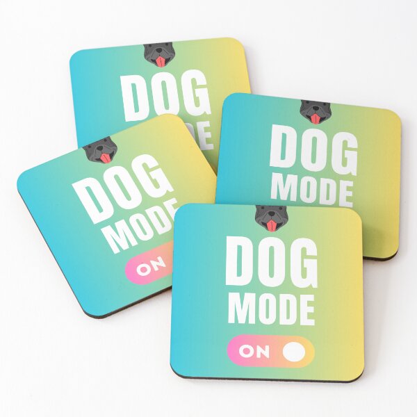Item preview, Dog Mode On | All you need is Love and Dog designed and sold by ArtfulDelights.
