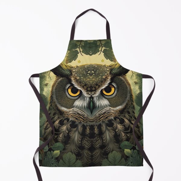 Item preview, Geraldine the great horned owl designed and sold by snowyowls.
