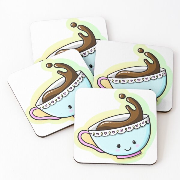 Item preview, Tea or Coffee Cup Sticker  designed and sold by Laura-D-Art.