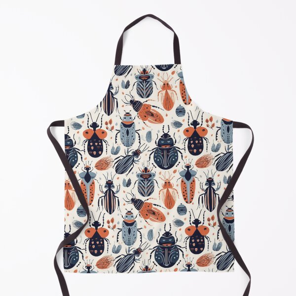 Item preview, Beetle and bug seamless pattern. designed and sold by AusraB.