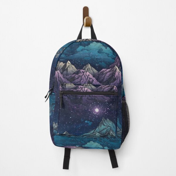 Item preview, Jade Mountain in the purple cosmos designed and sold by QuakeSilver.