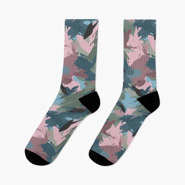 Item preview, Pink and Blue Brush Camouflage designed and sold by DaniGirls.