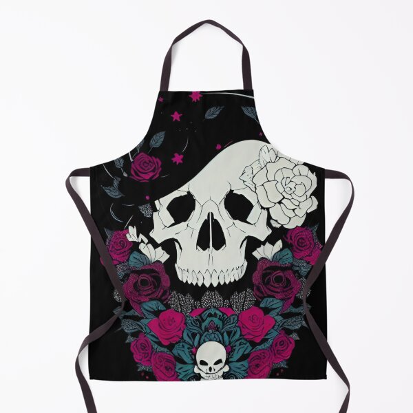 Item preview, Skulls And Roses Dark Grunge Vibes designed and sold by pixxiesart.