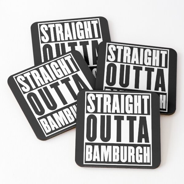 Item preview, Bamburgh Beach, Straight Outta Bamburgh designed and sold by metal-works.