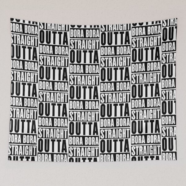 Item preview, Bora Bora Beach, Straight Outta Bora Bora designed and sold by metal-works.
