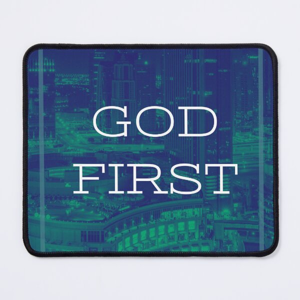 Item preview, Christian Sticker - God First designed and sold by Bethel  Store.