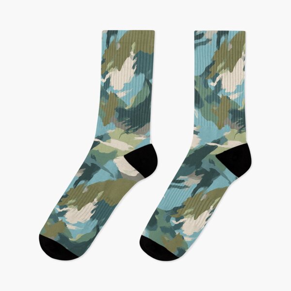 Item preview, Green and Blue  Brush Camouflage designed and sold by DaniGirls.